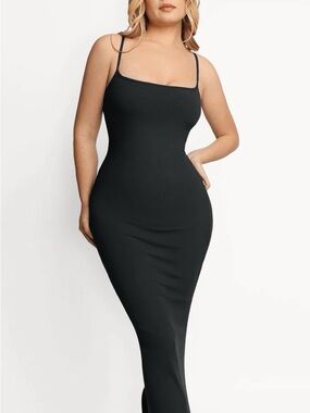 Popilush Shapewear Modal Slimming Maxi Slip Dress